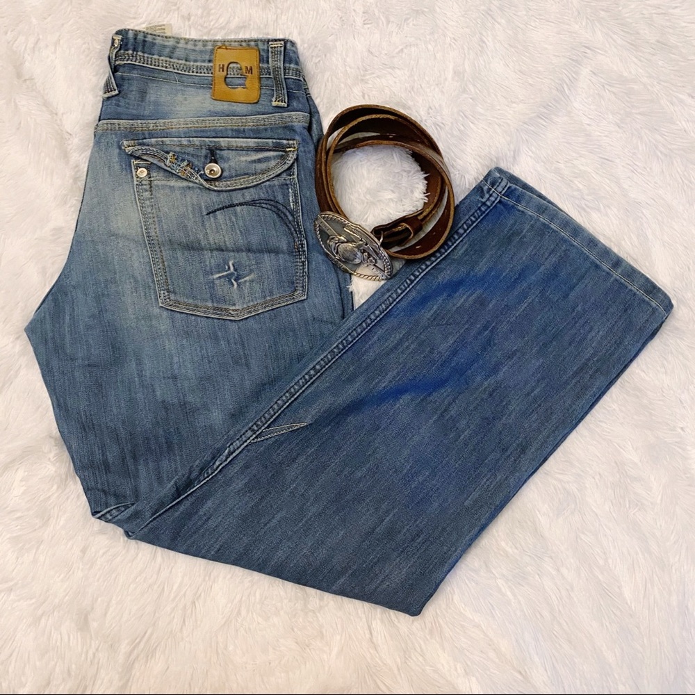 H&M | Bragg Button Fly Jeans